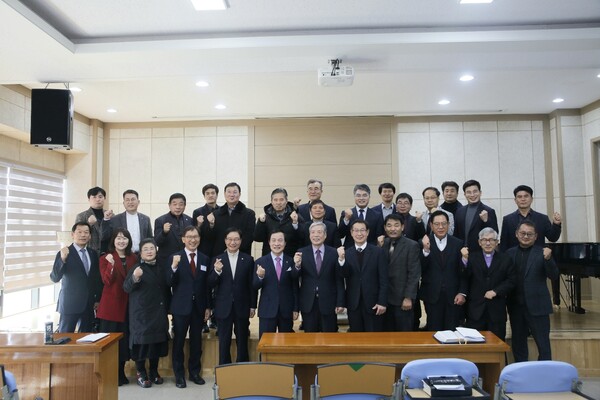 이단대처를 위해 더욱 연합할 것을 결의한 전남동연 이대위(사진 여수종교문제연구소 제공)